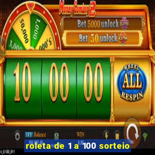 roleta de 1 a 100 sorteio